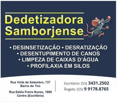 DEDETIZADORA SAMBORJENSE São Borja RS